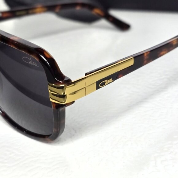 Cazal Mod 8037 Havana Sunglasses - Picture 2 of 5